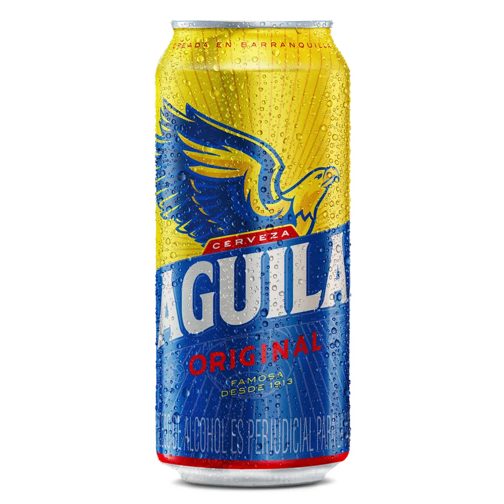 Cerveza Aguila Original Lata 473 Ml