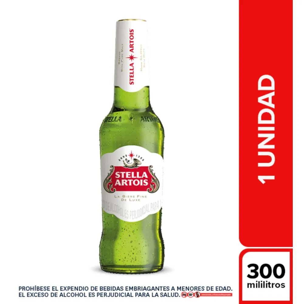 Stella Artois Botella 300 Ml